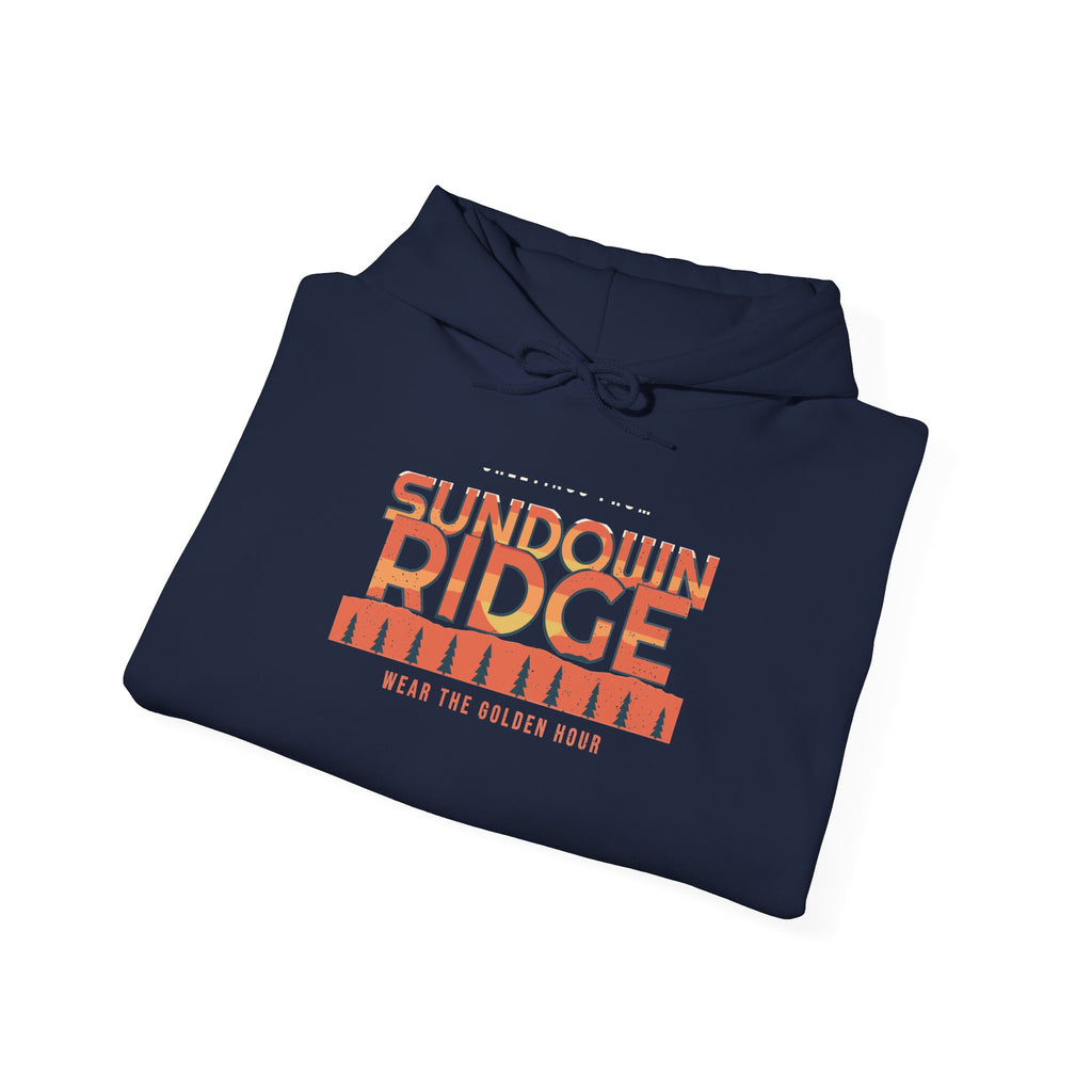 Greetings from Sundown Ridge Hoodie — Retro Vibes