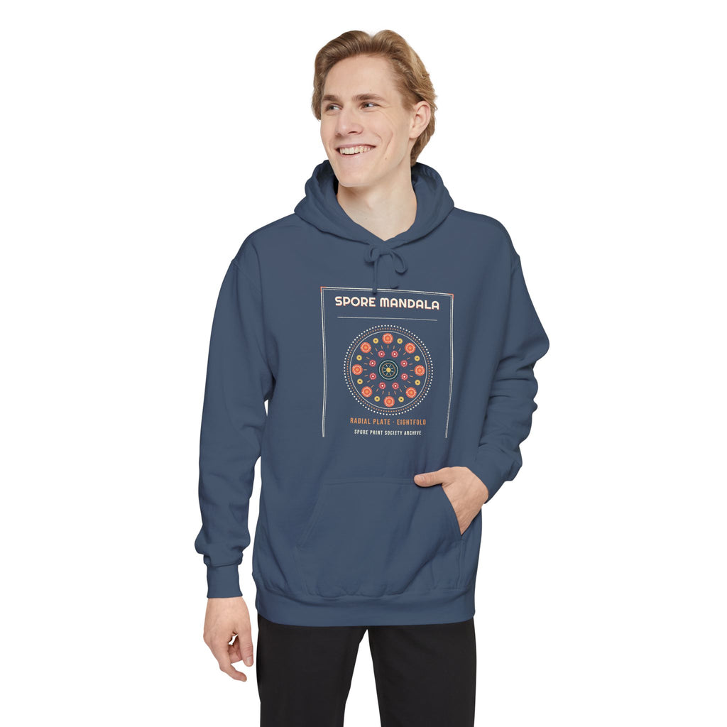 Spore Mandala Hoodie — Retro Vibes