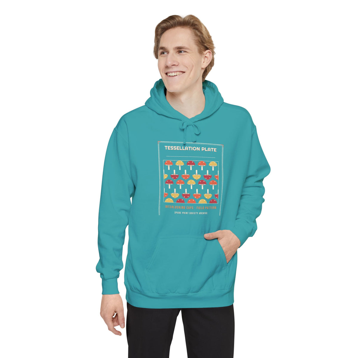 Tessellation Plate Hoodie — Retro Vibes