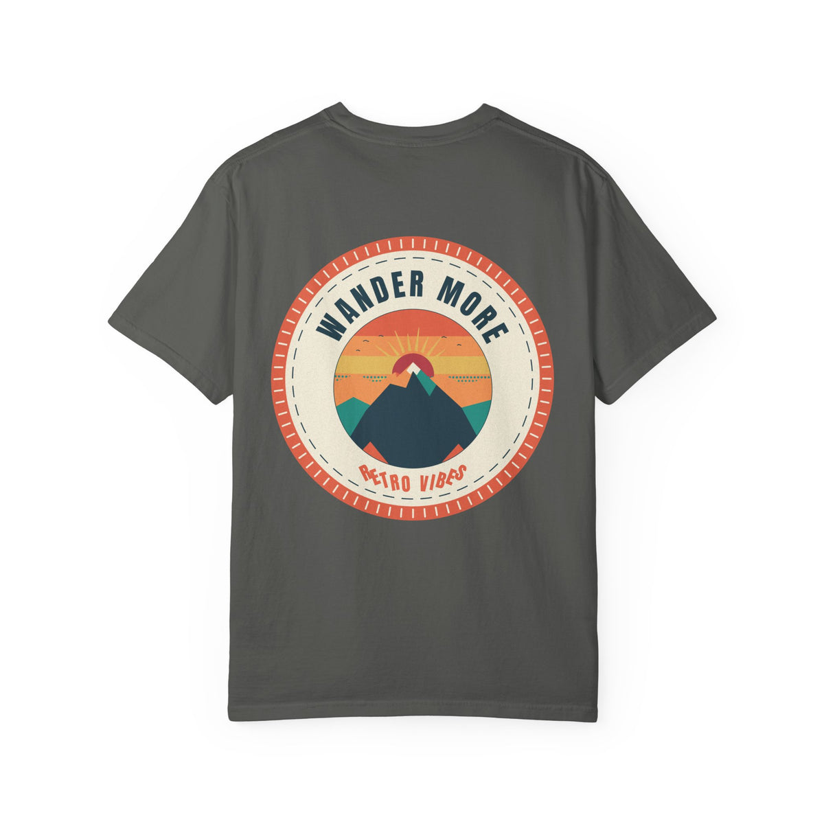 Wander More Patch Tee — Retro Vibes
