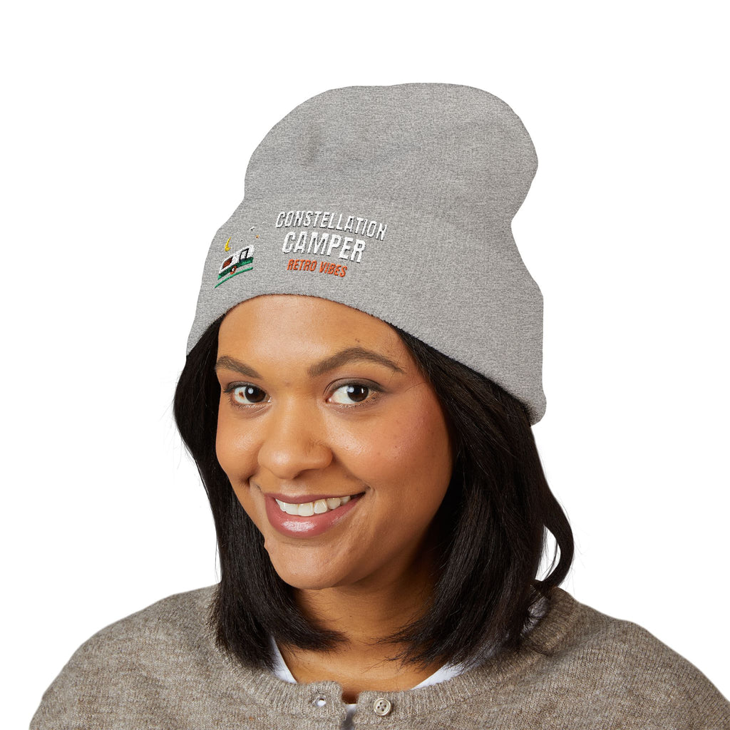 Constellation Camper Beanie — Retro Vibes