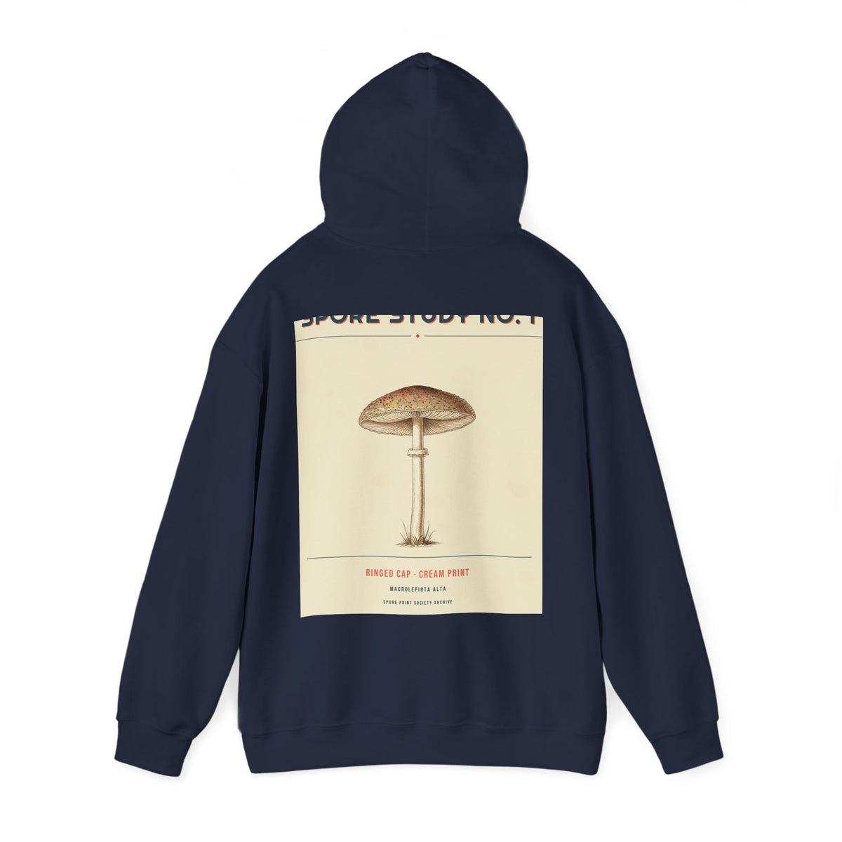 Spore Study No. 1 — Ringed Cap Hoodie — Series II
