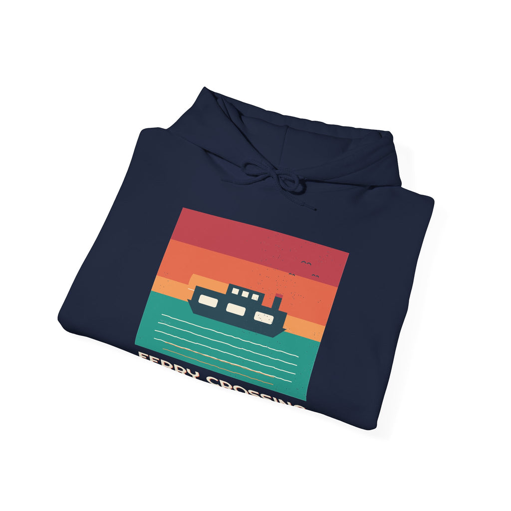 Ferry Crossing Hoodie — Retro Vibes