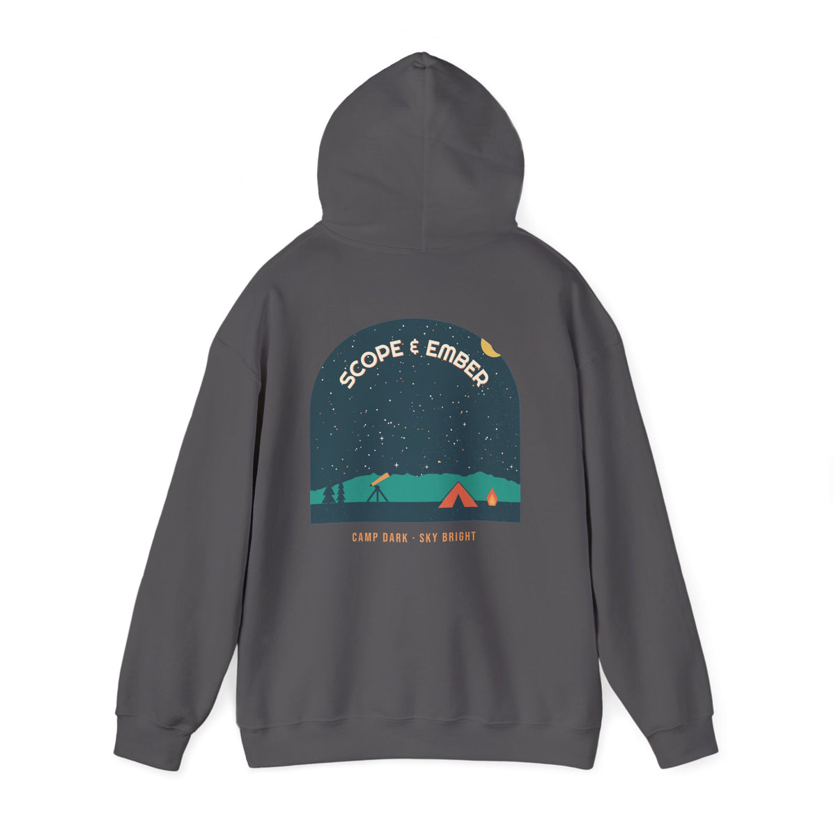 Scope & Ember Hoodie — Retro Vibes