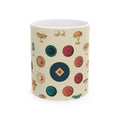 Spore Mandala Ceramic Mug
