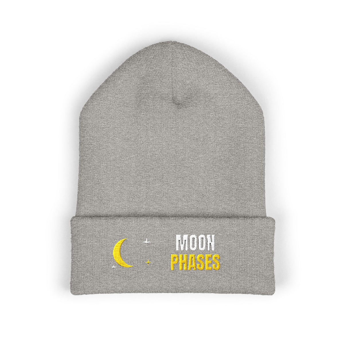 Moon Phases Beanie — Retro Vibes