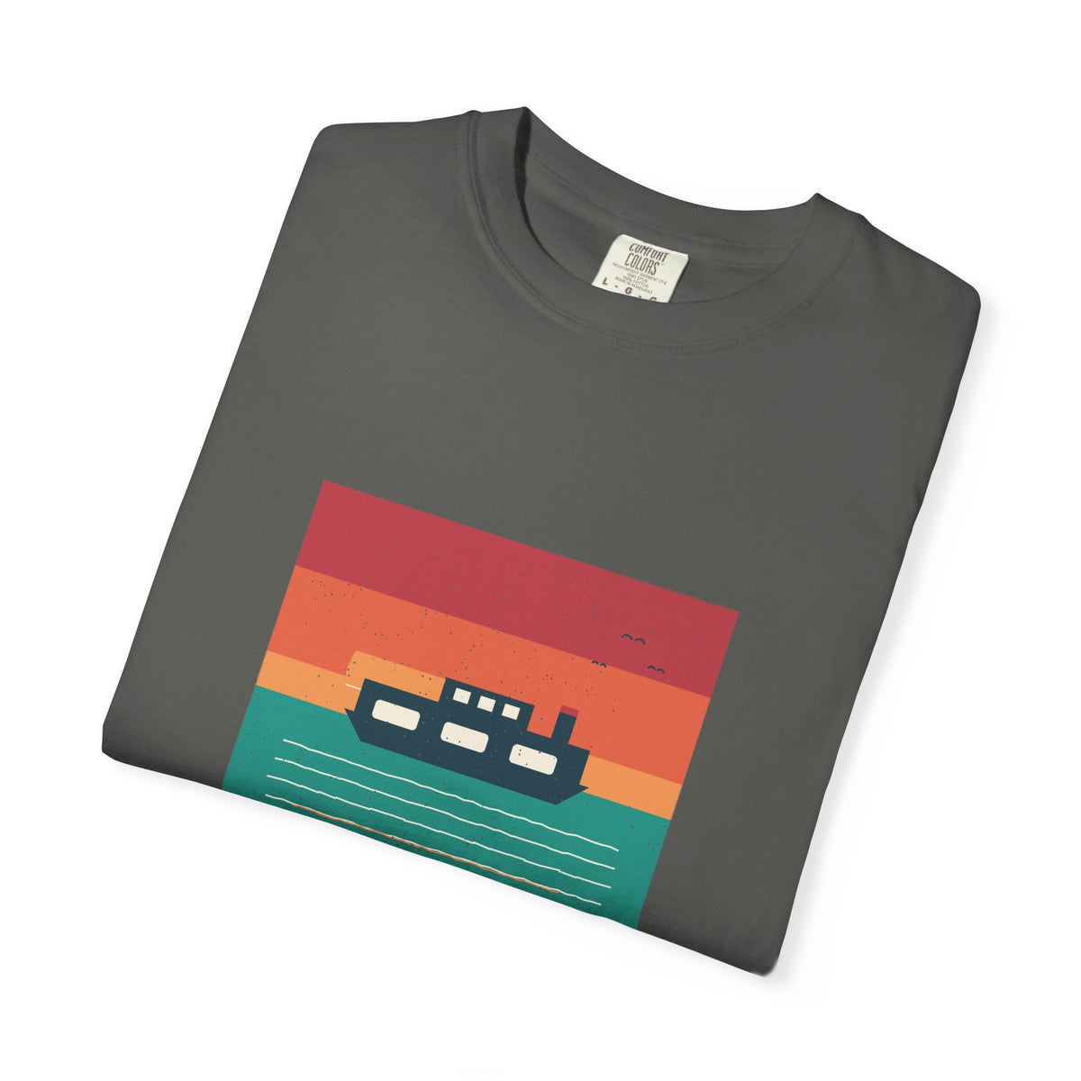 Ferry Crossing Tee — Retro Vibes