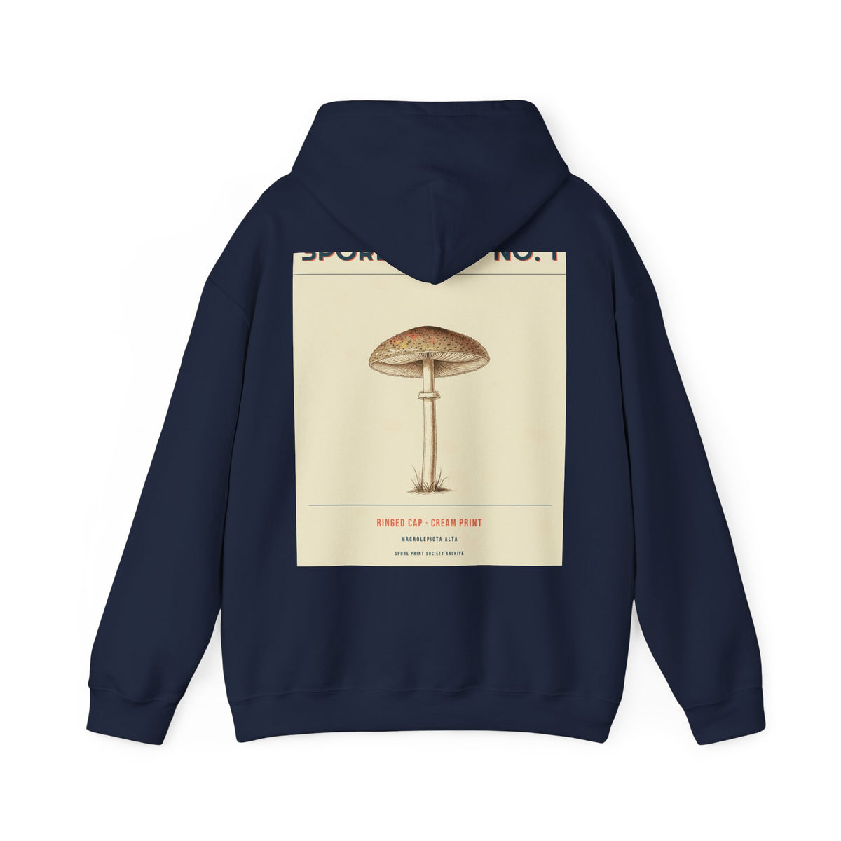 Spore Study No. 1 — Ringed Cap Hoodie — Series II