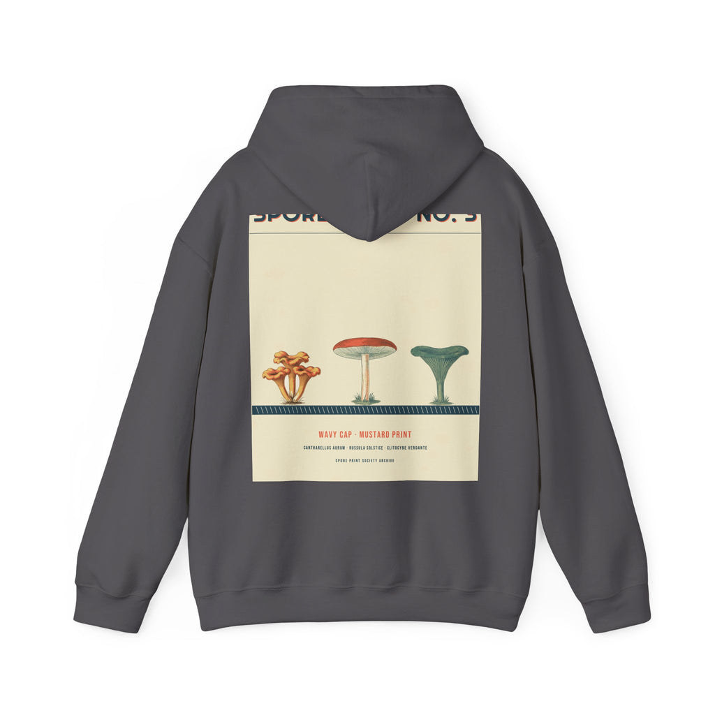 Spore Study No. 3 — Wavy Cap Hoodie — Series II