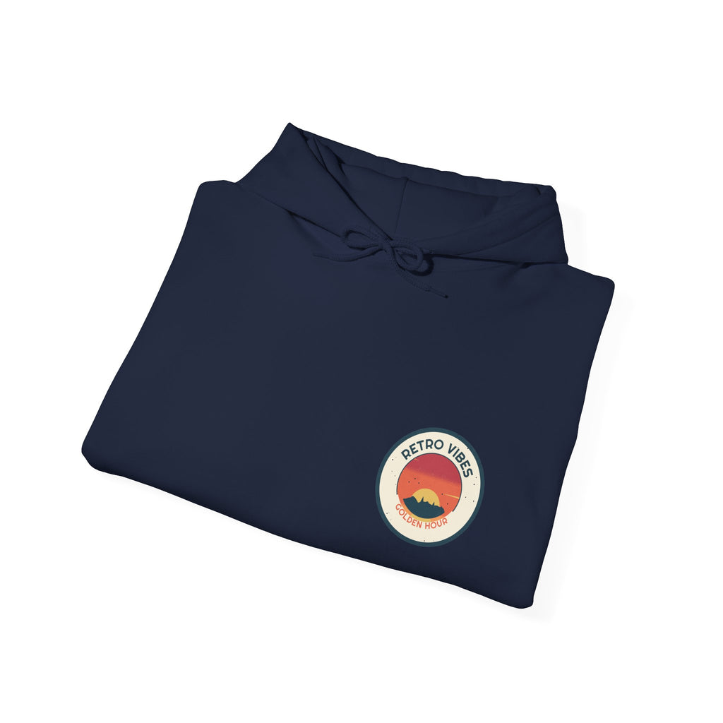 Sun Badge Hoodie — Retro Vibes