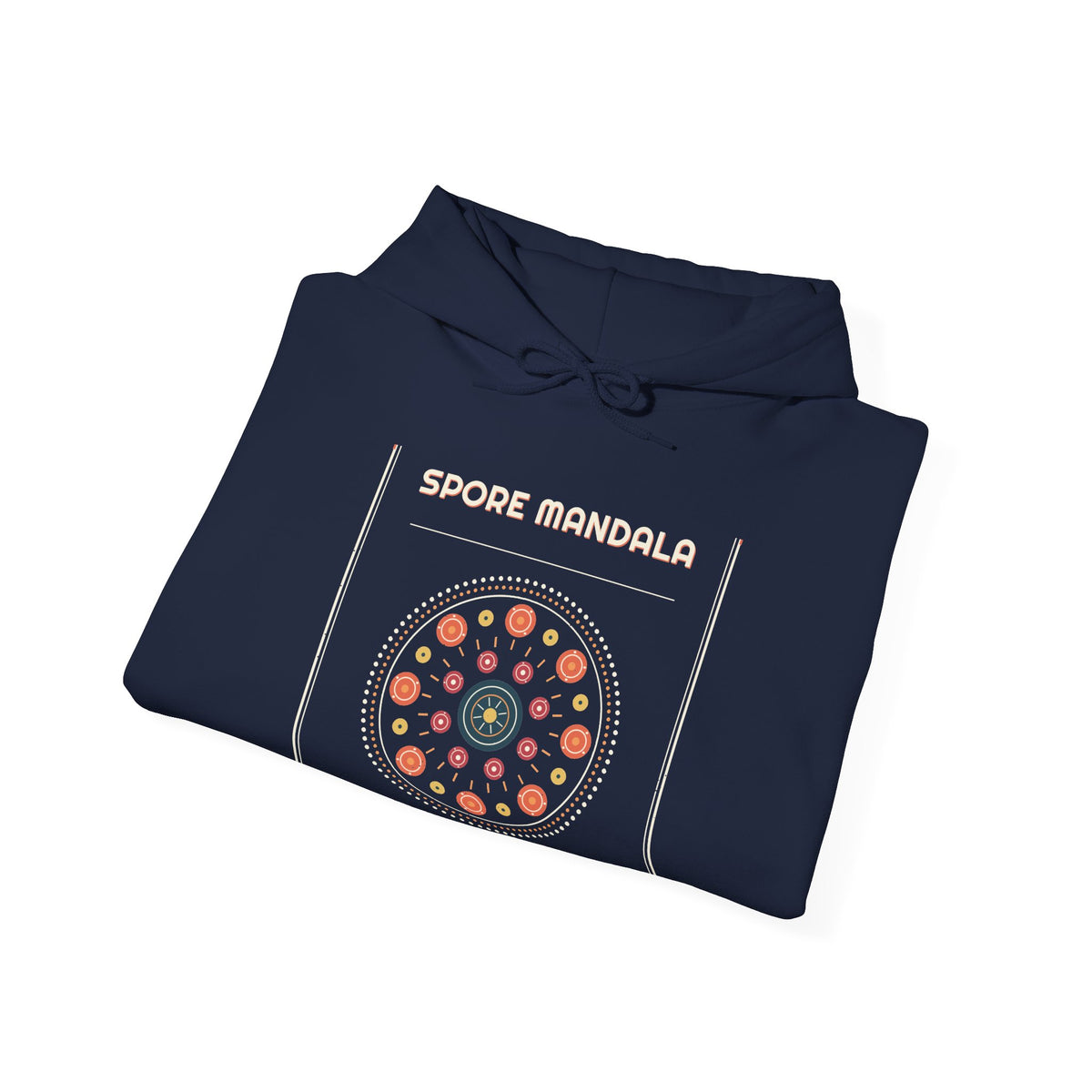 Spore Mandala Hoodie — Retro Vibes