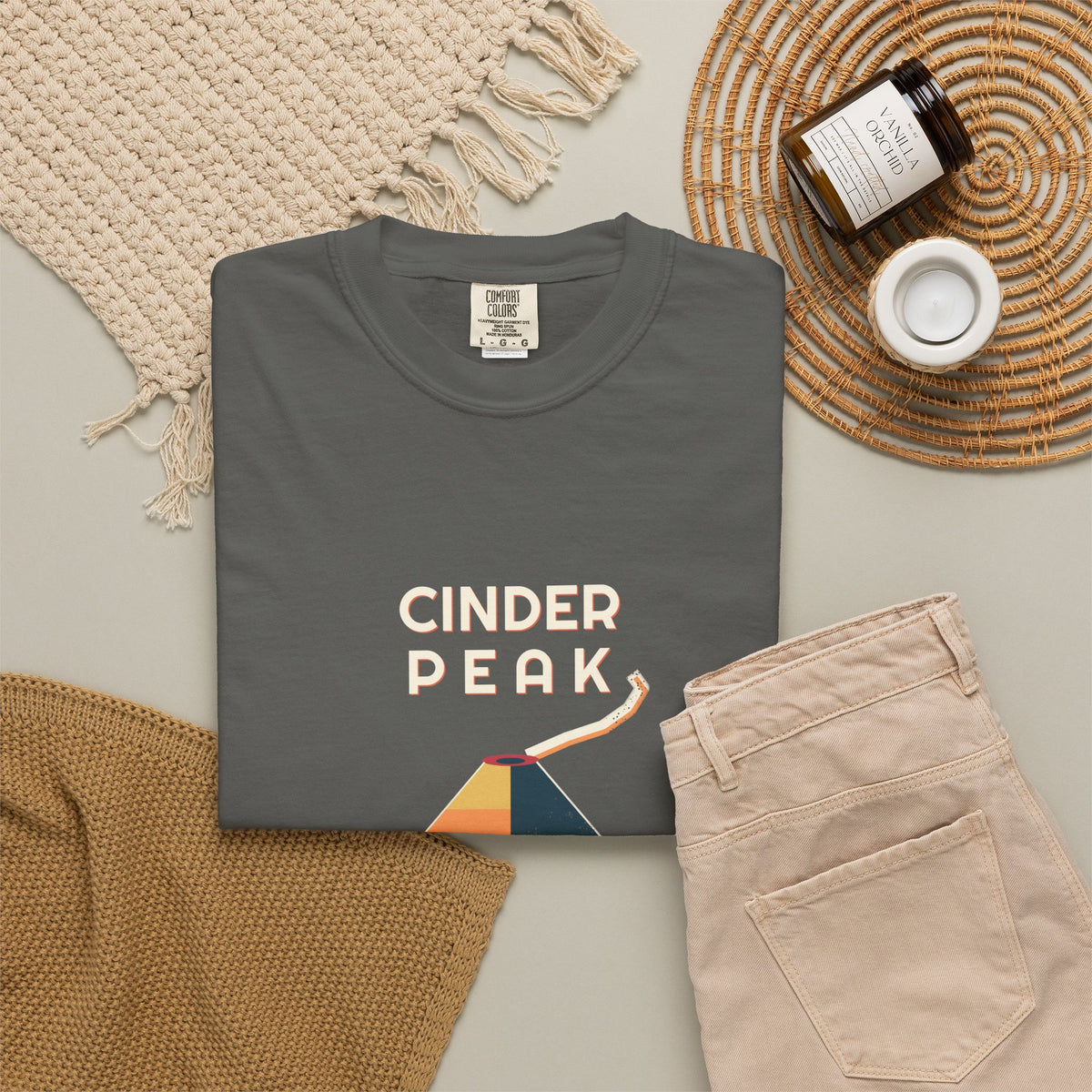 Cinder Peak Tee by Retro Vibes — product view 5