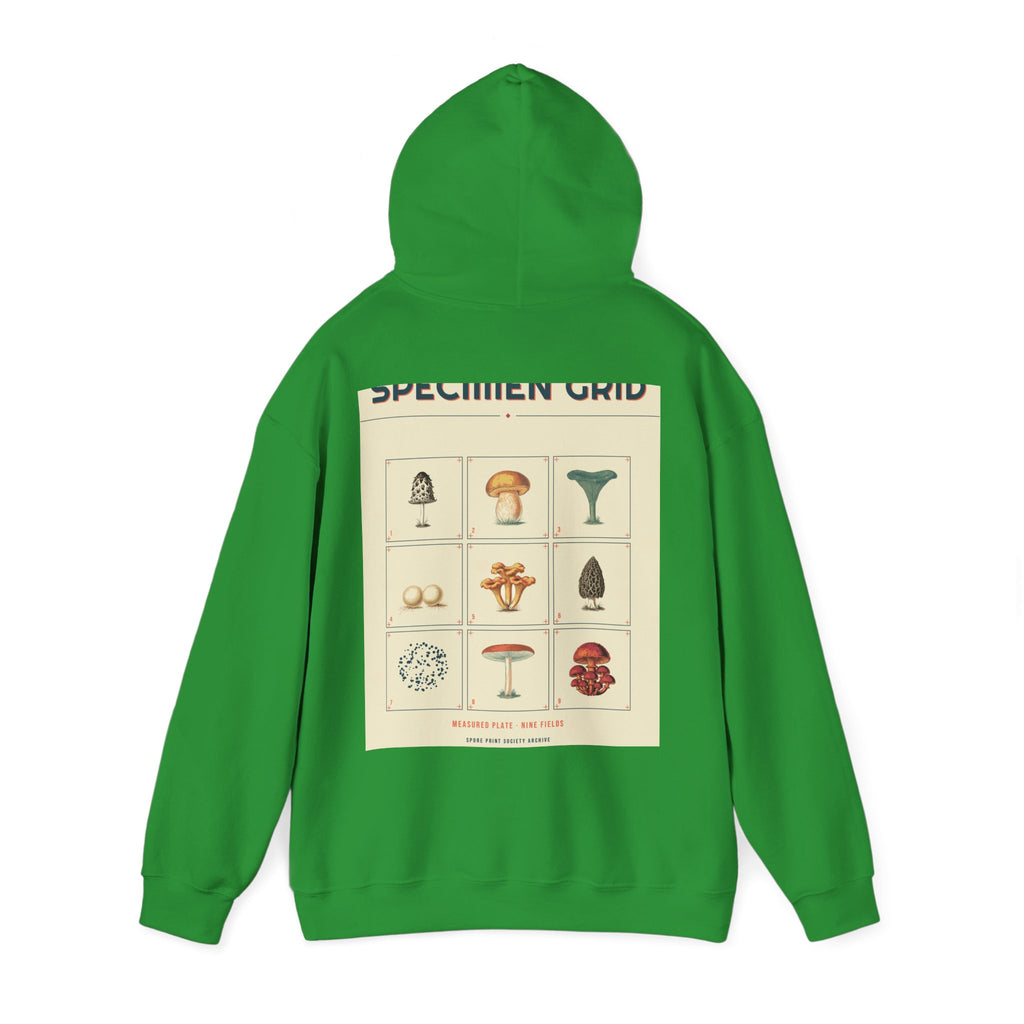 Geometric Specimen Grid Hoodie — Series II