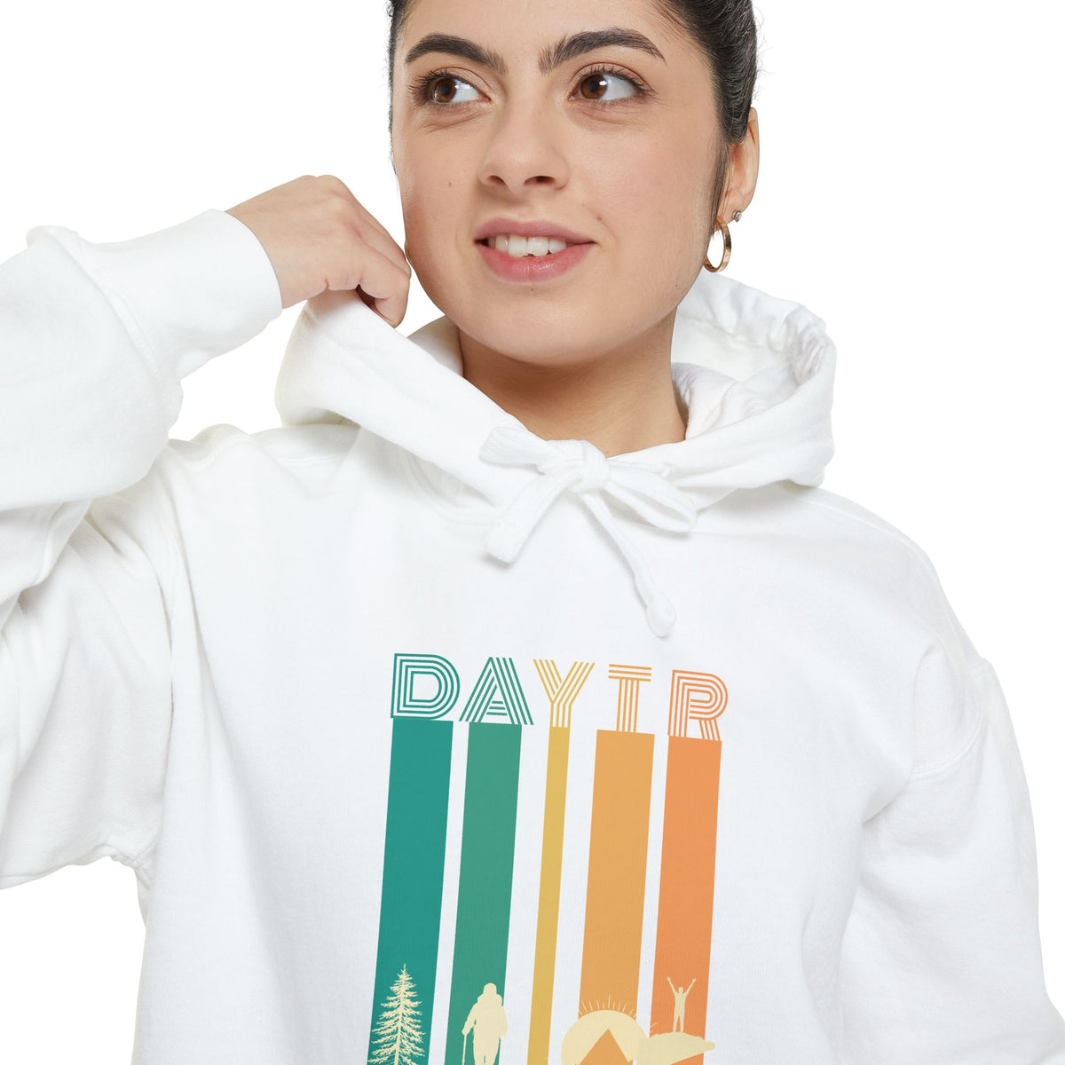 Day Tripper Stripes Hoodie — Retro Vibes