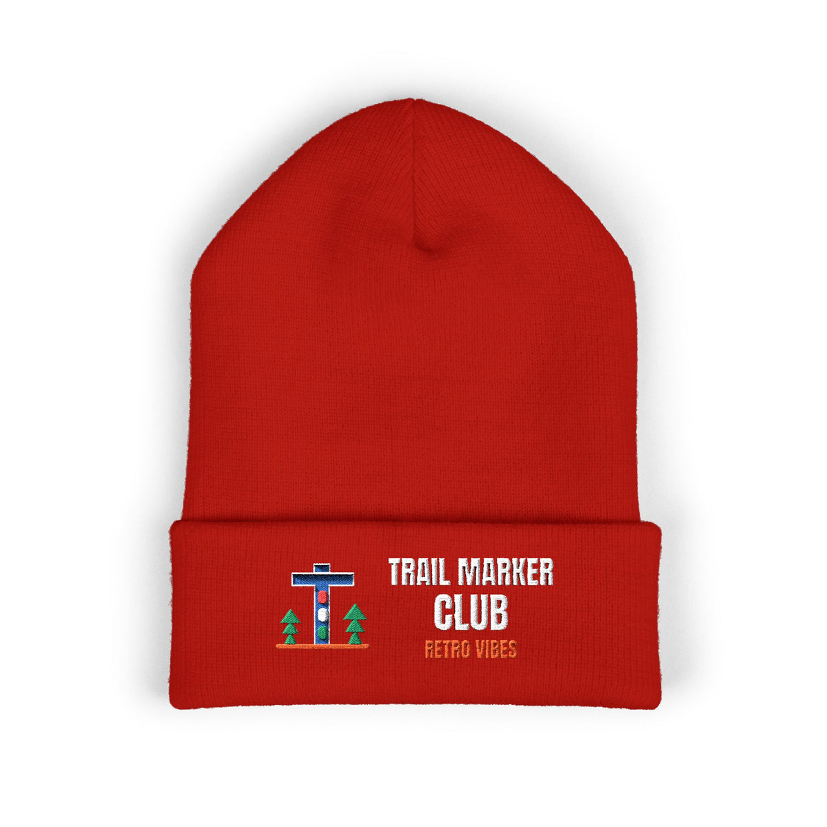 Trail Marker Club Beanie — Retro Vibes
