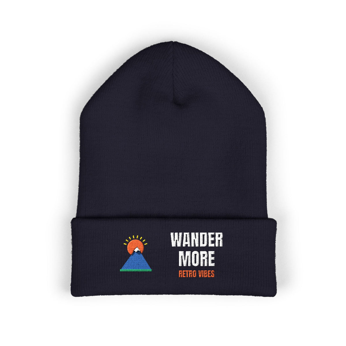Wander More Beanie by Retro Vibes — product view 2