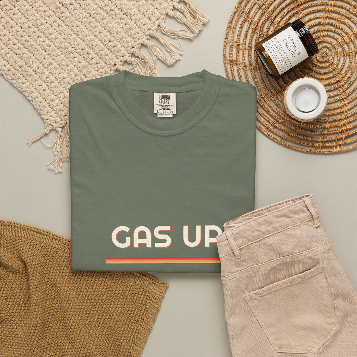 Gas Up Head Out Tee by Retro Vibes — product view 4