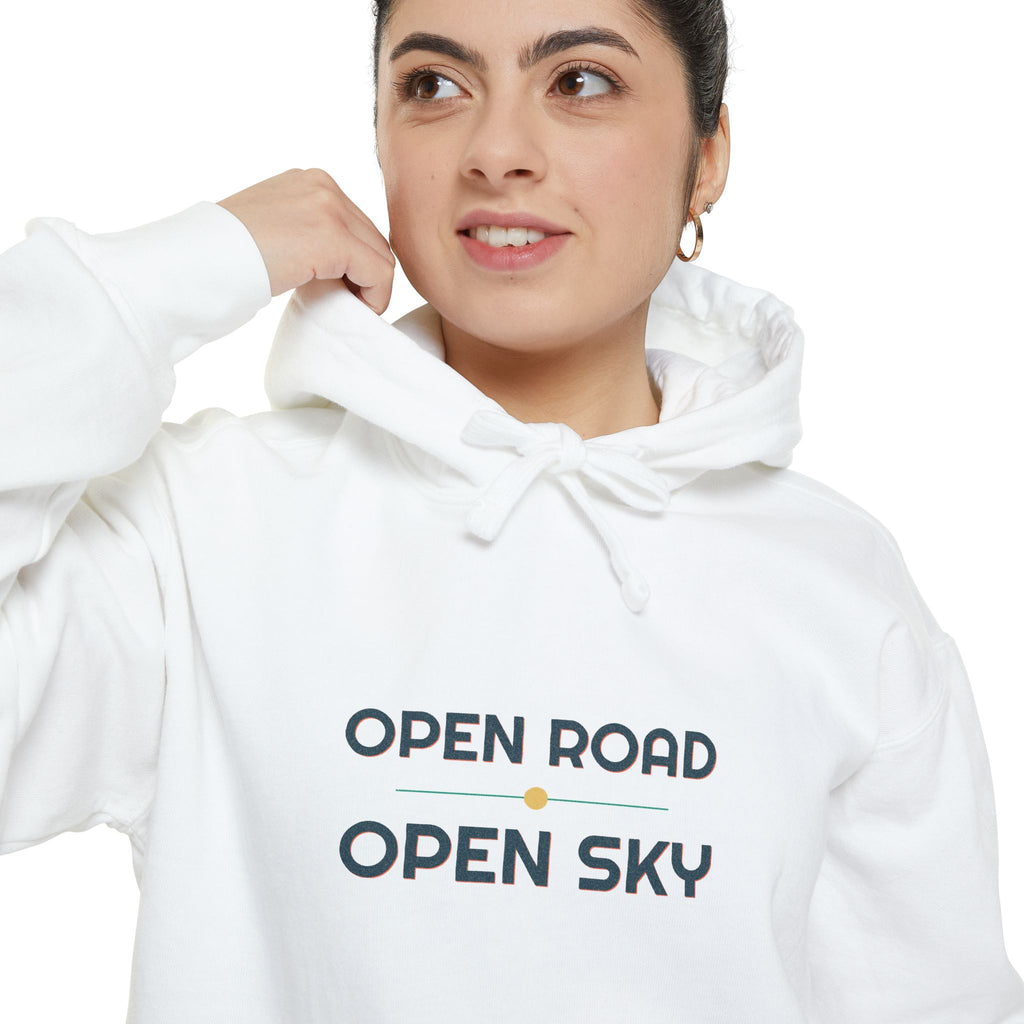 Open Road Open Sky Hoodie by Retro Vibes — product view 4
