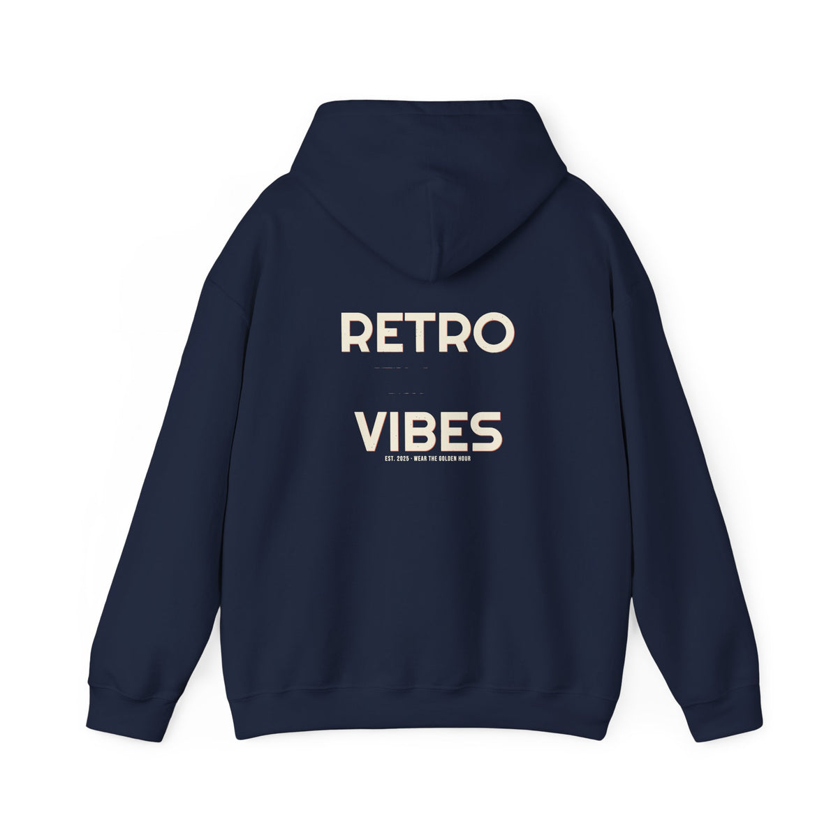 Back Wordmark Hoodie — Retro Vibes