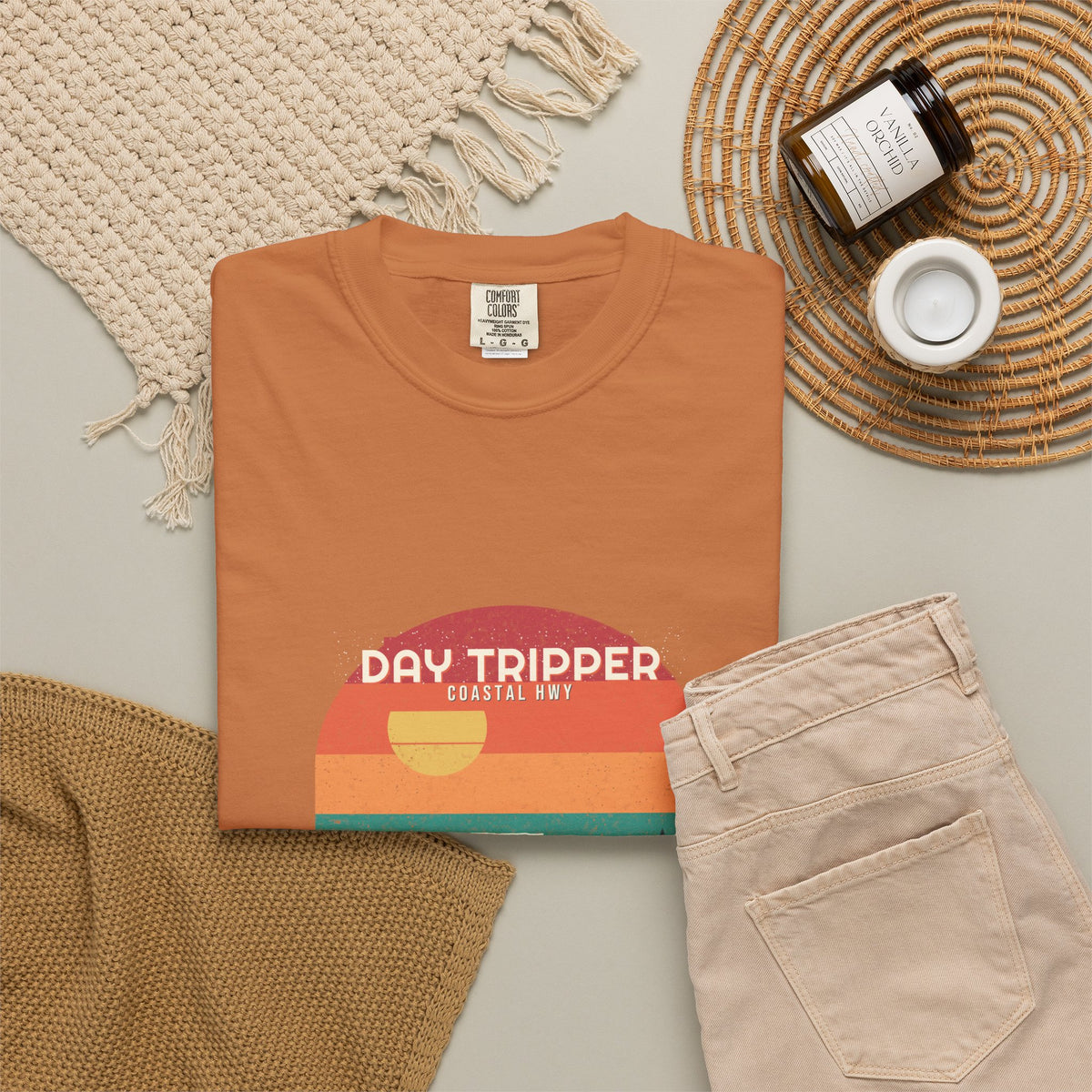 Coastal Day Tripper Tee by Retro Vibes — product view 4