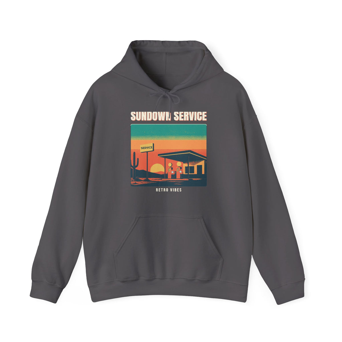 Sundown Service Hoodie — Retro Vibes