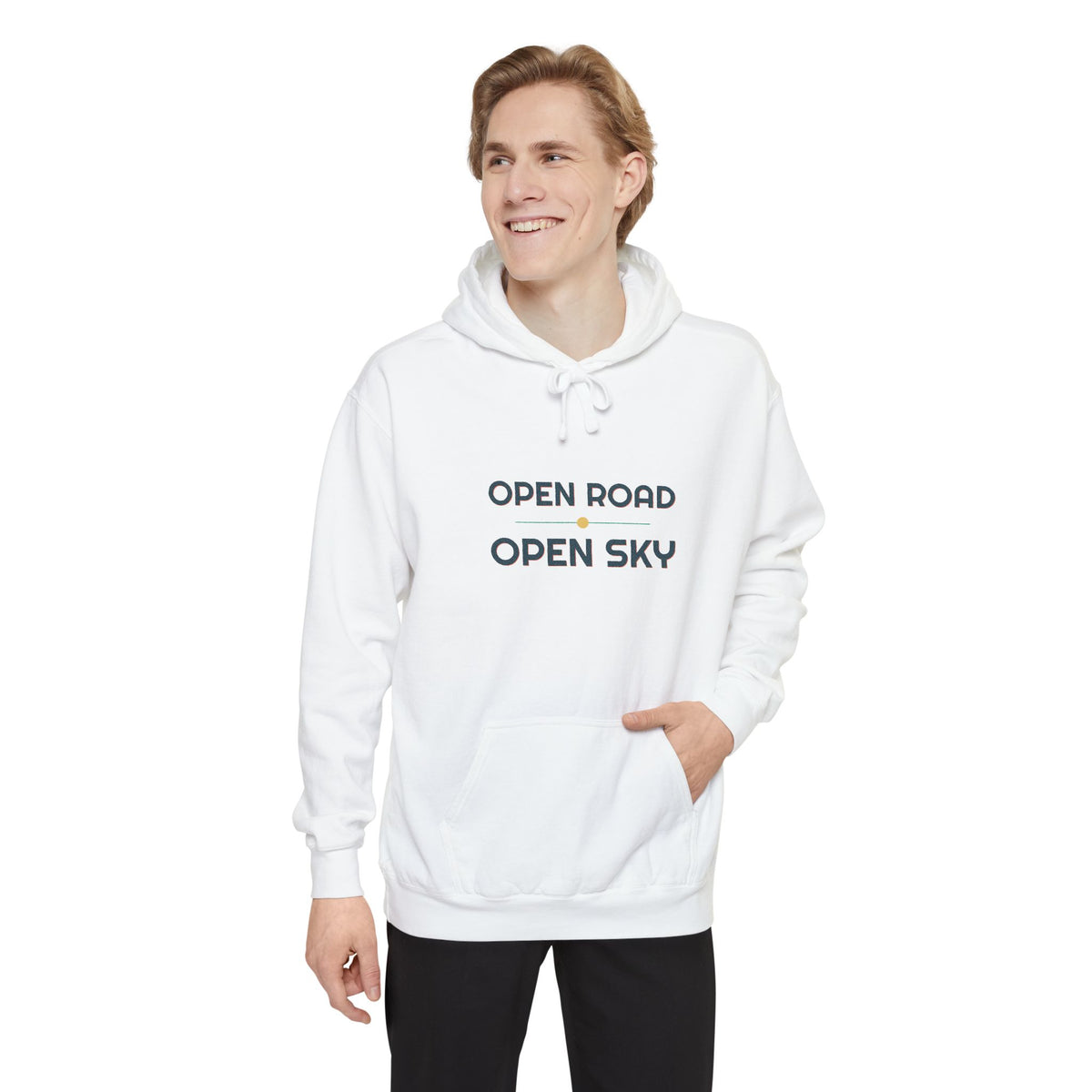 Open Road Open Sky Hoodie by Retro Vibes — product view 5