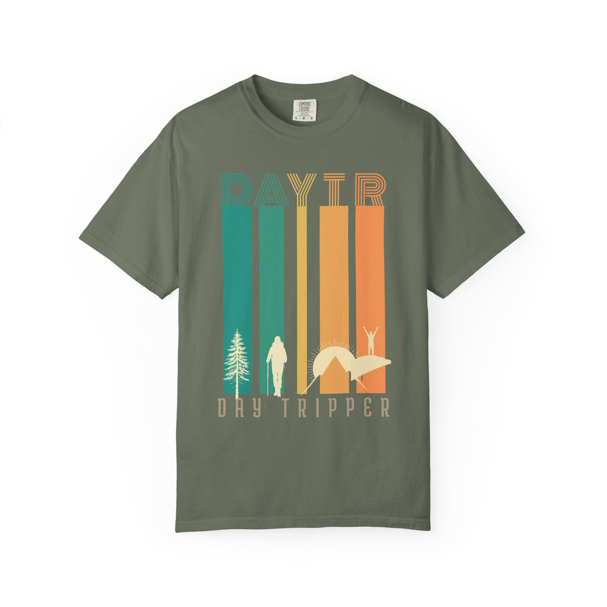 Day Tripper Stripes Tee — Retro Vibes