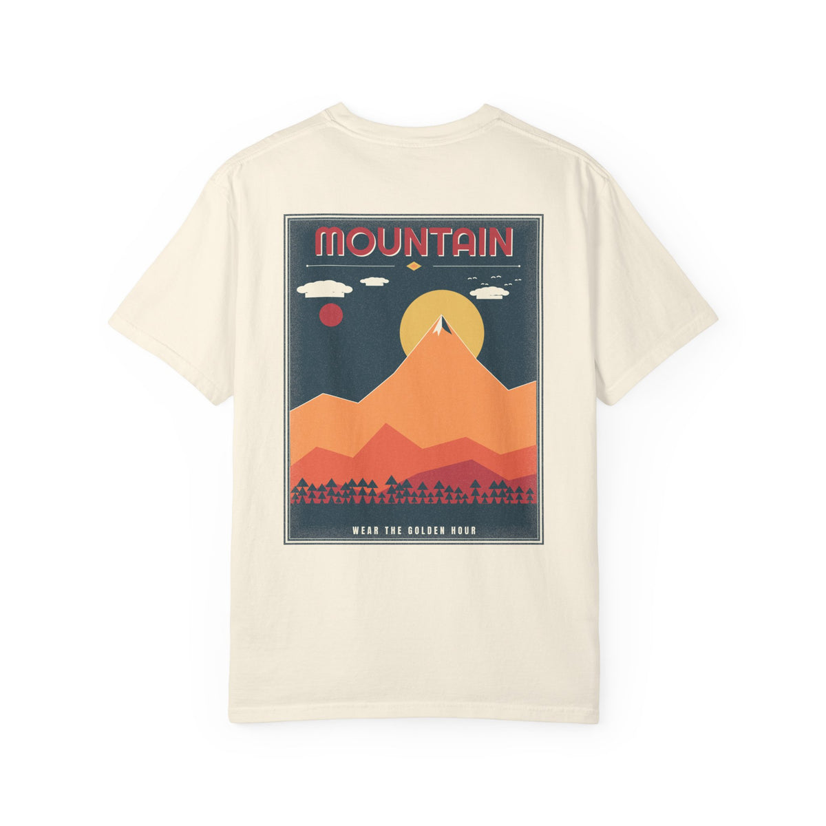 Mountain Poster Tee — Retro Vibes