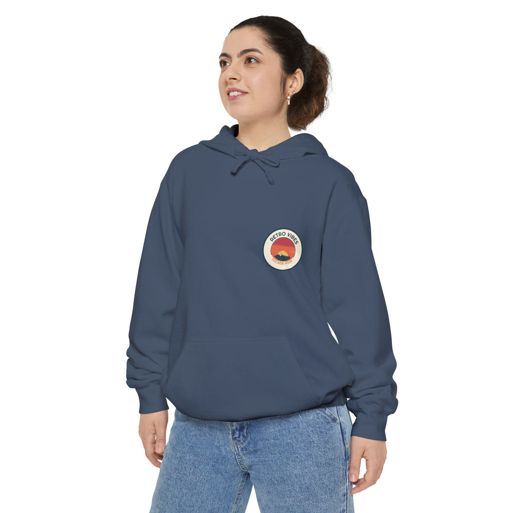 Sun Badge Hoodie by Retro Vibes — product view 6