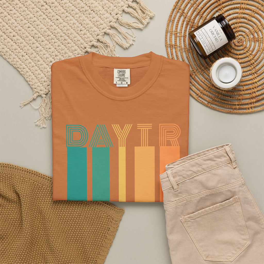 Day Tripper Stripes Tee — Retro Vibes