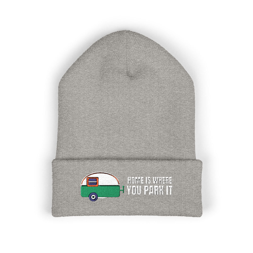 Home Is Where You Park It Beanie — Retro Vibes