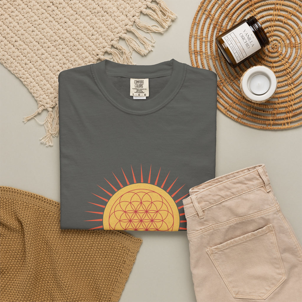 Solar Bloom Tee — Retro Vibes