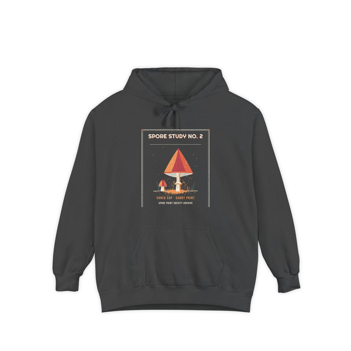 Spore Study No. 2 — Cone Cap Hoodie — Retro Vibes