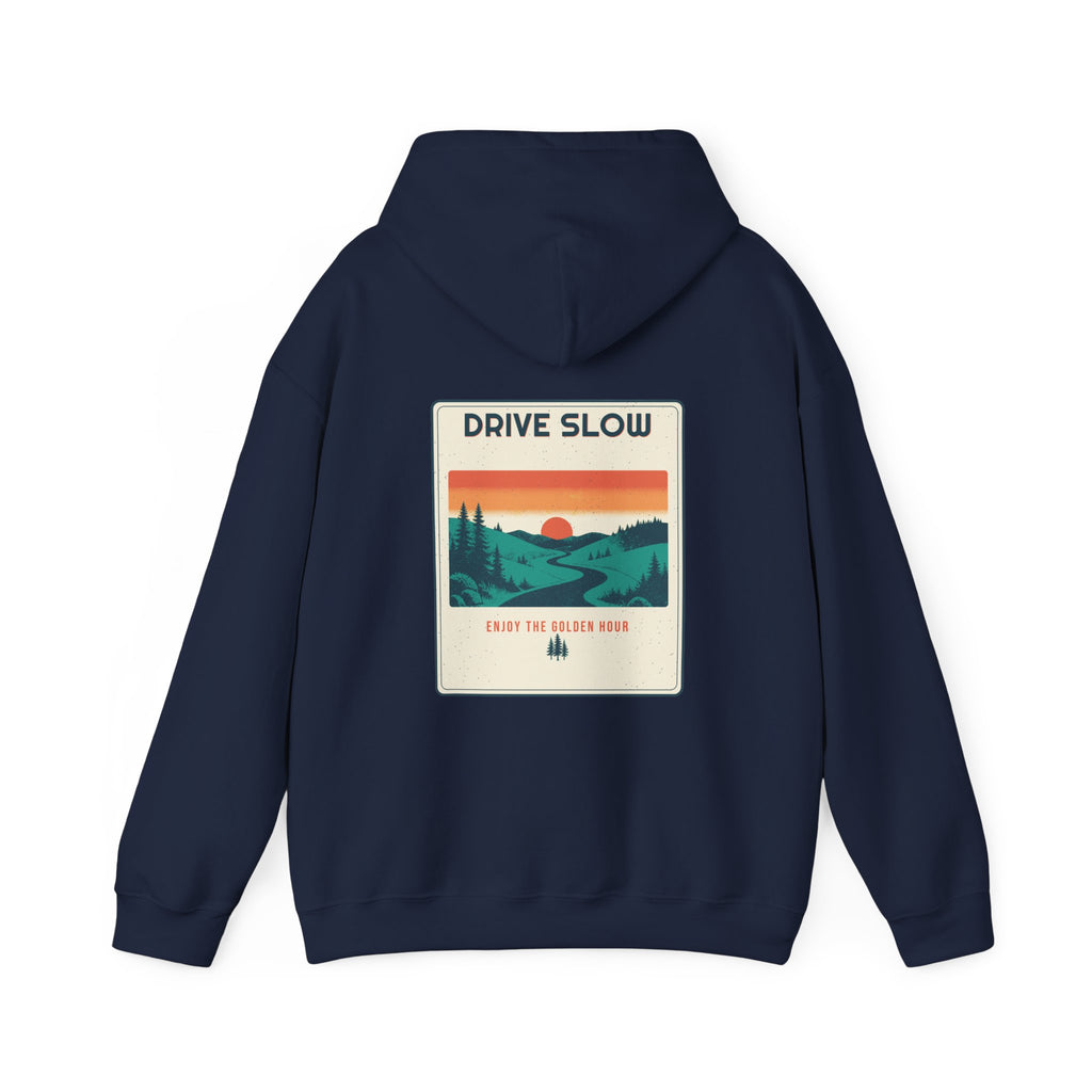Drive Slow Hoodie — Retro Vibes