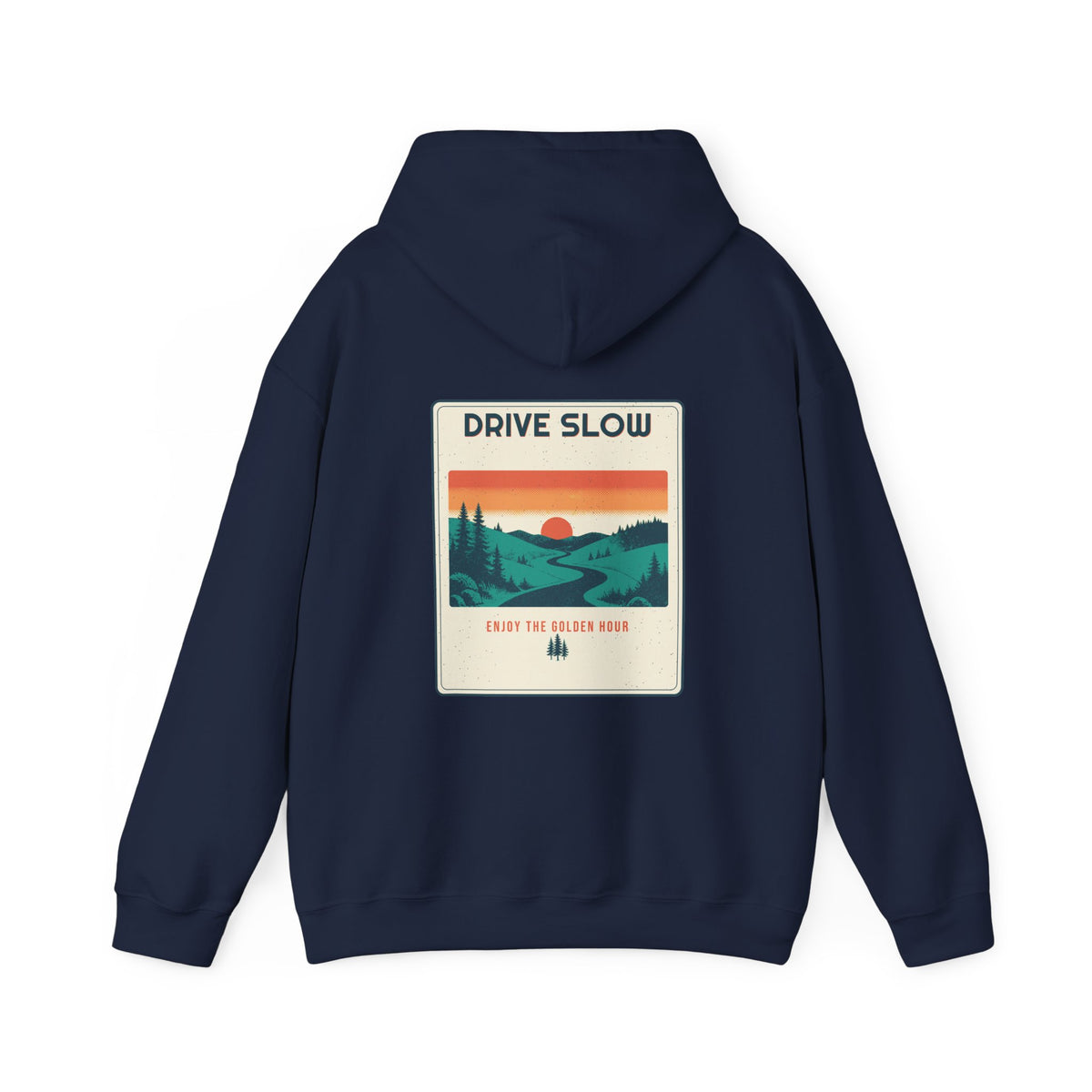Drive Slow Hoodie — Retro Vibes