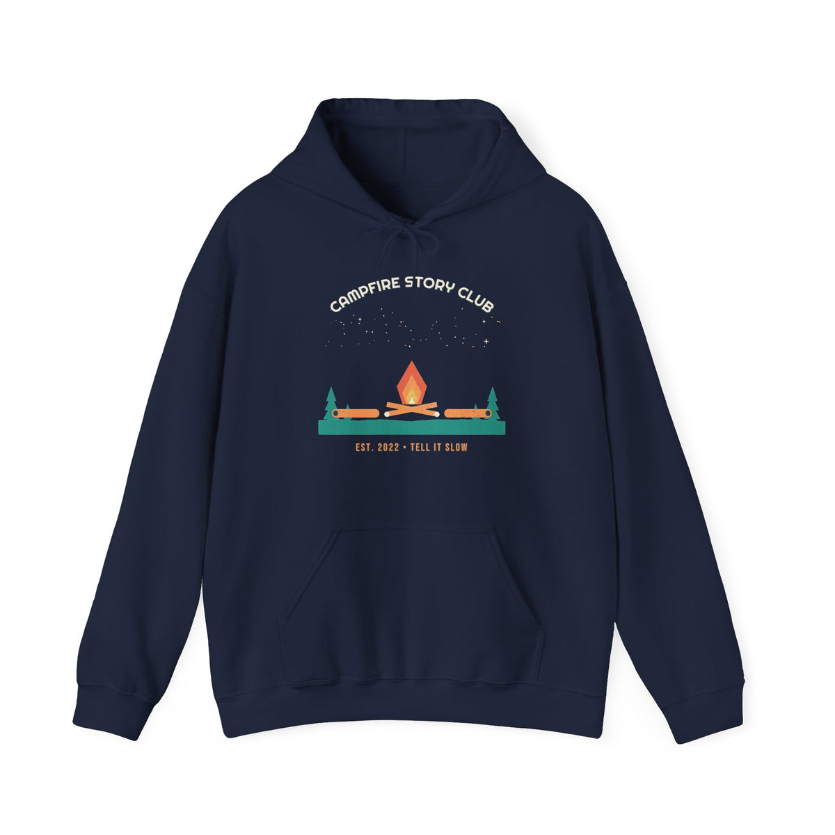 Campfire Story Club Hoodie — Retro Vibes