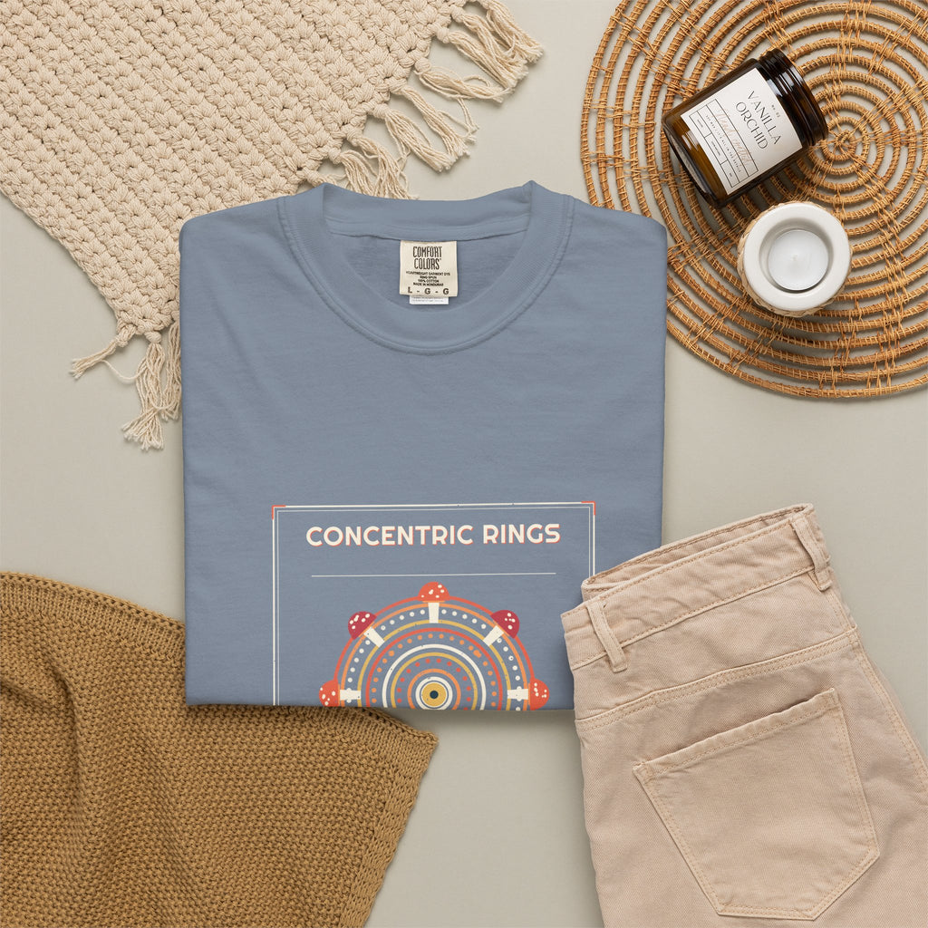Concentric Spore Rings — Retro Vibes