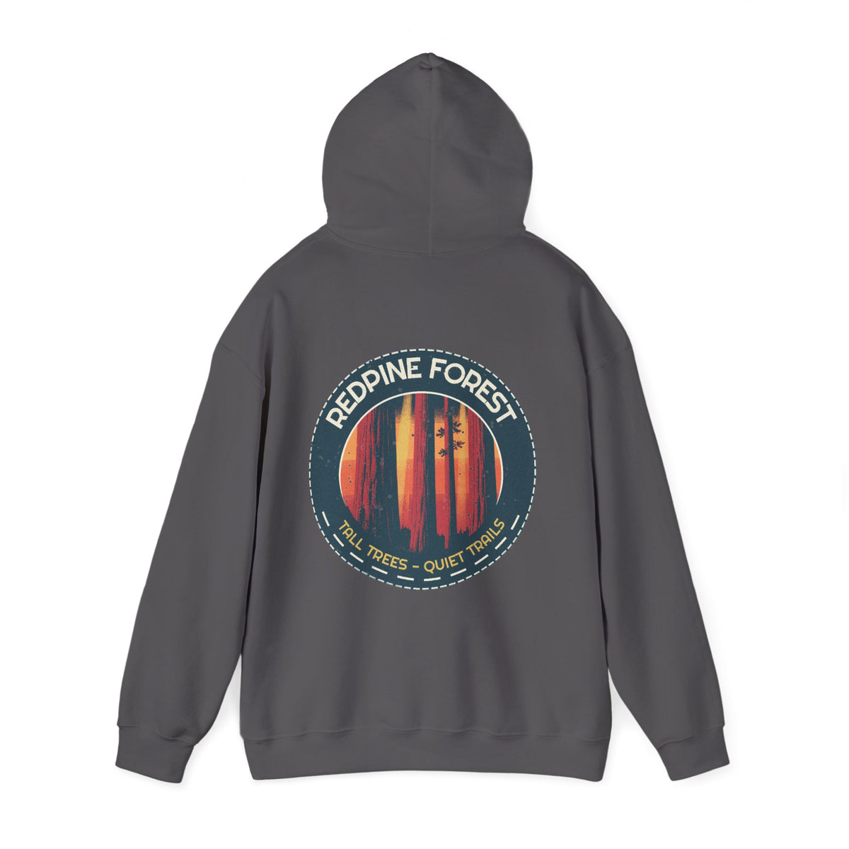 Redpine Forest Badge Hoodie — Retro Vibes