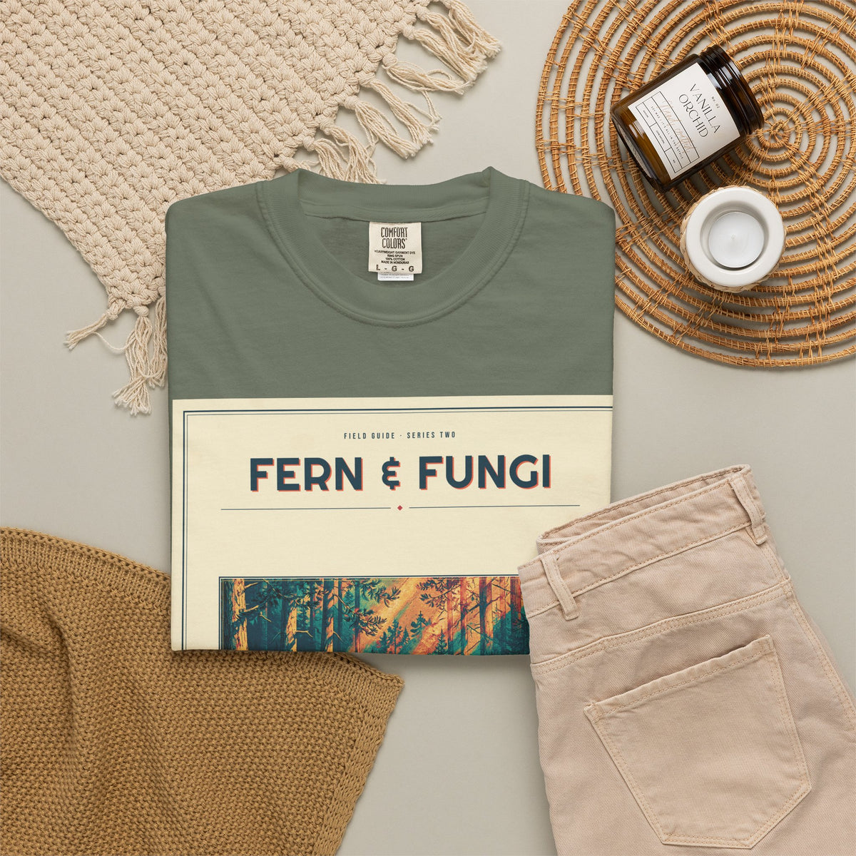 Fern & Fungi Plate — Series II
