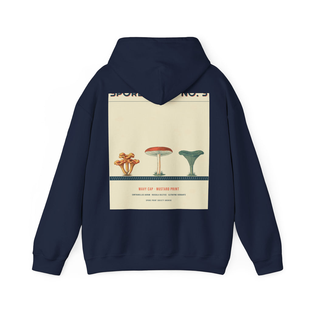 Spore Study No. 3 — Wavy Cap Hoodie — Series II
