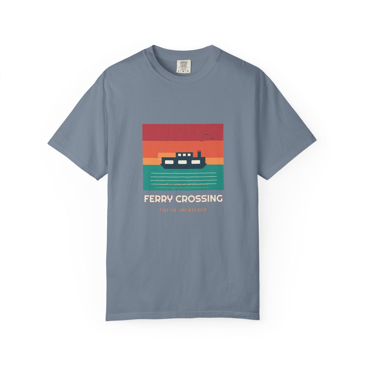 Ferry Crossing Tee — Retro Vibes