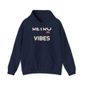 Stacked Wordmark Hoodie — Retro Vibes