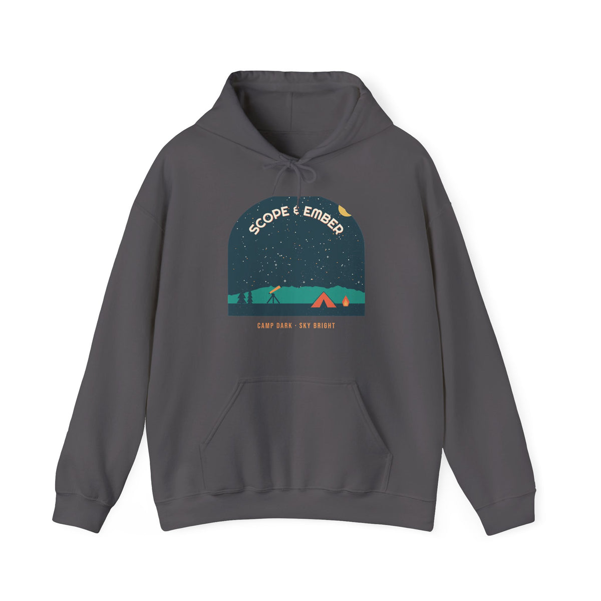 Scope & Ember Hoodie — Retro Vibes