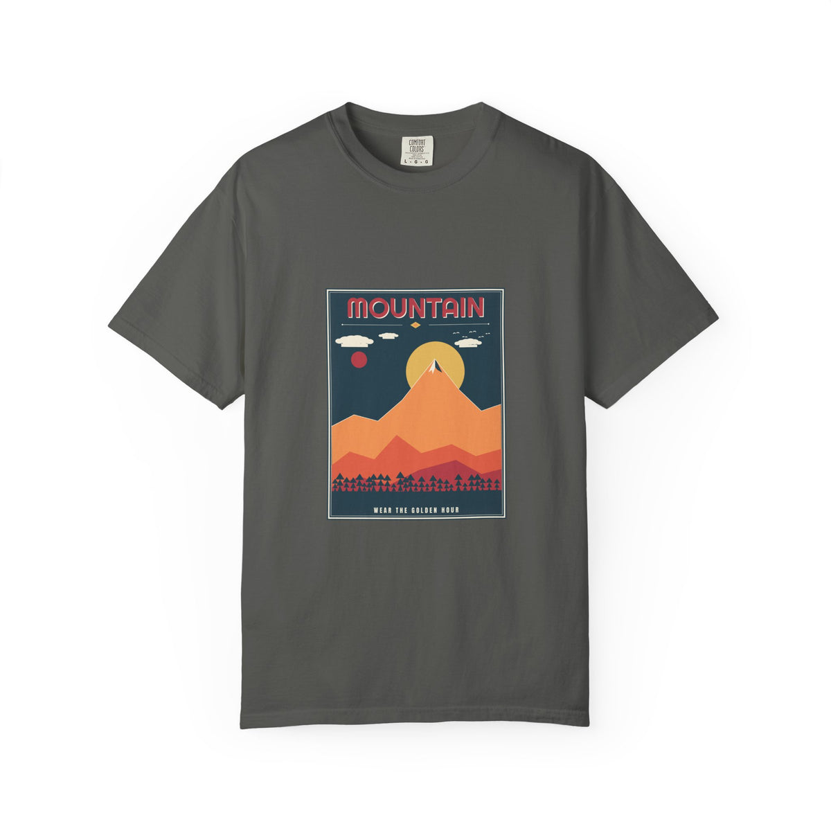 Mountain Poster Tee — Retro Vibes