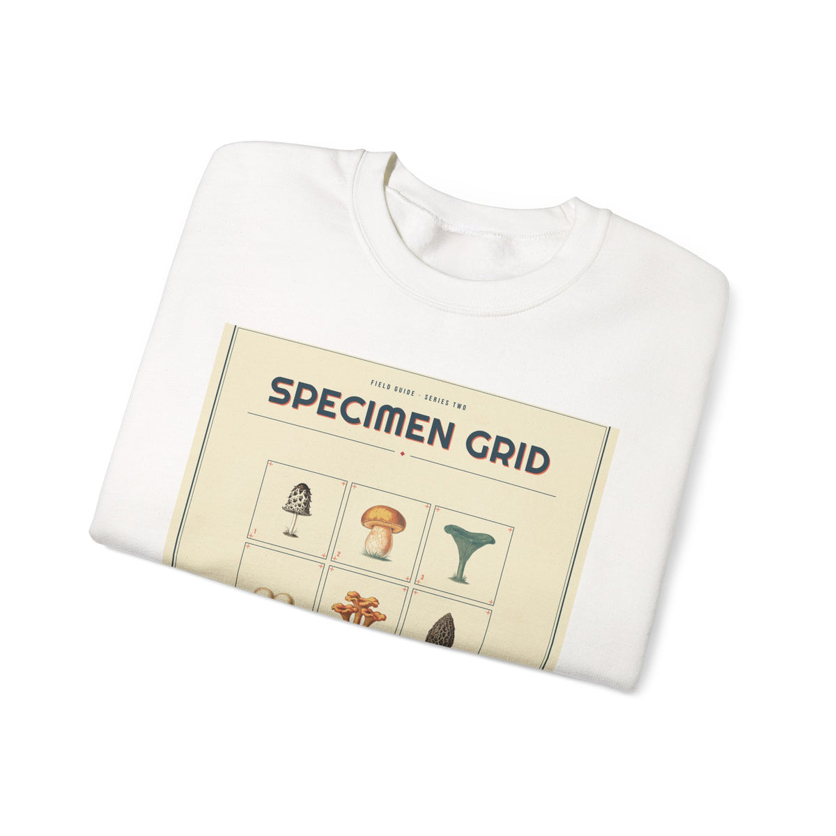 Spore Specimen Grid Crewneck Sweatshirt