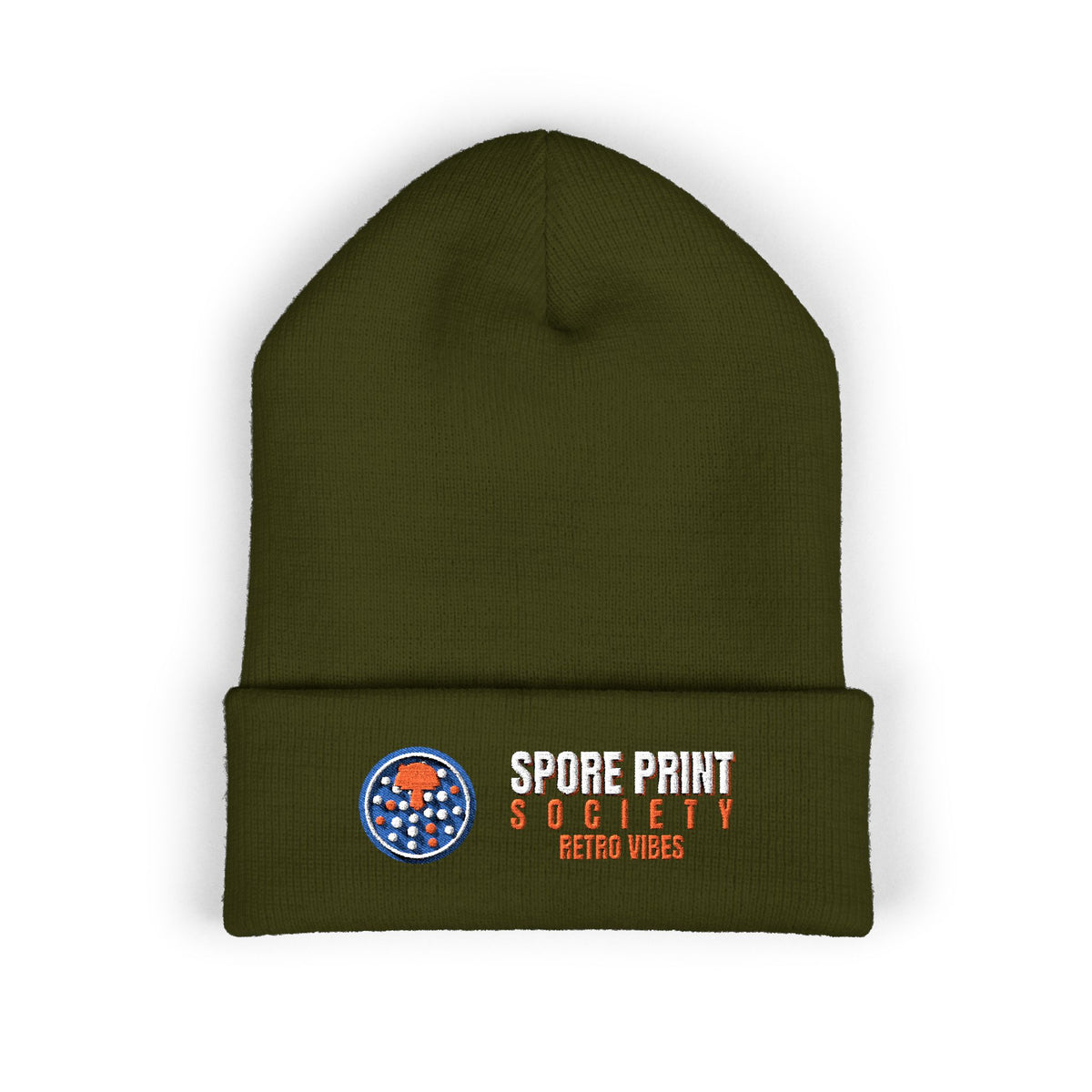 Spore Print Society Beanie — Retro Vibes