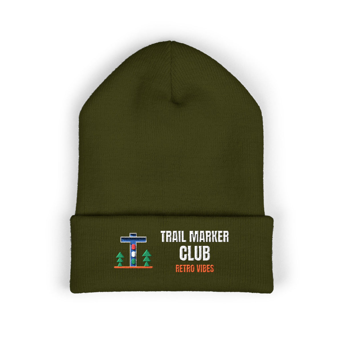 Trail Marker Club Beanie — Retro Vibes