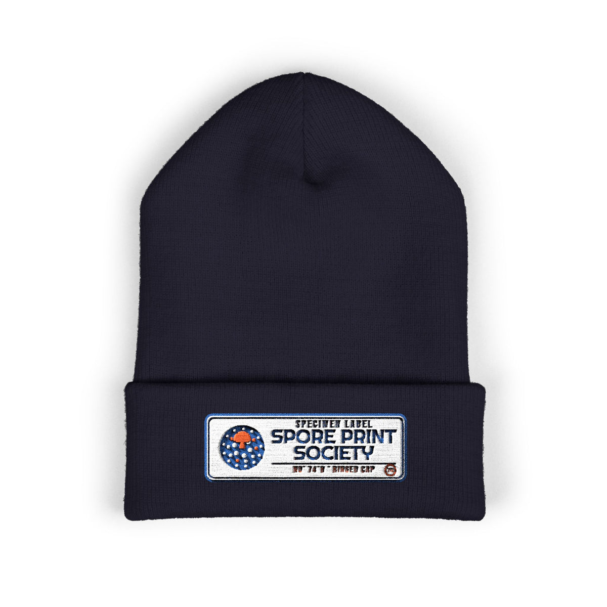 Specimen Label Plate Beanie by Retro Vibes — product view 2