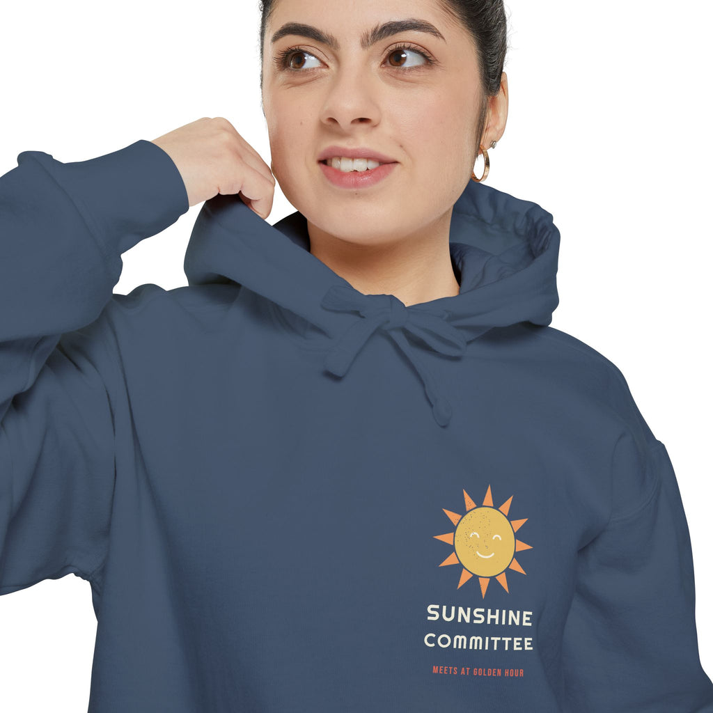 Sunshine Committee Hoodie by Retro Vibes — product view 7