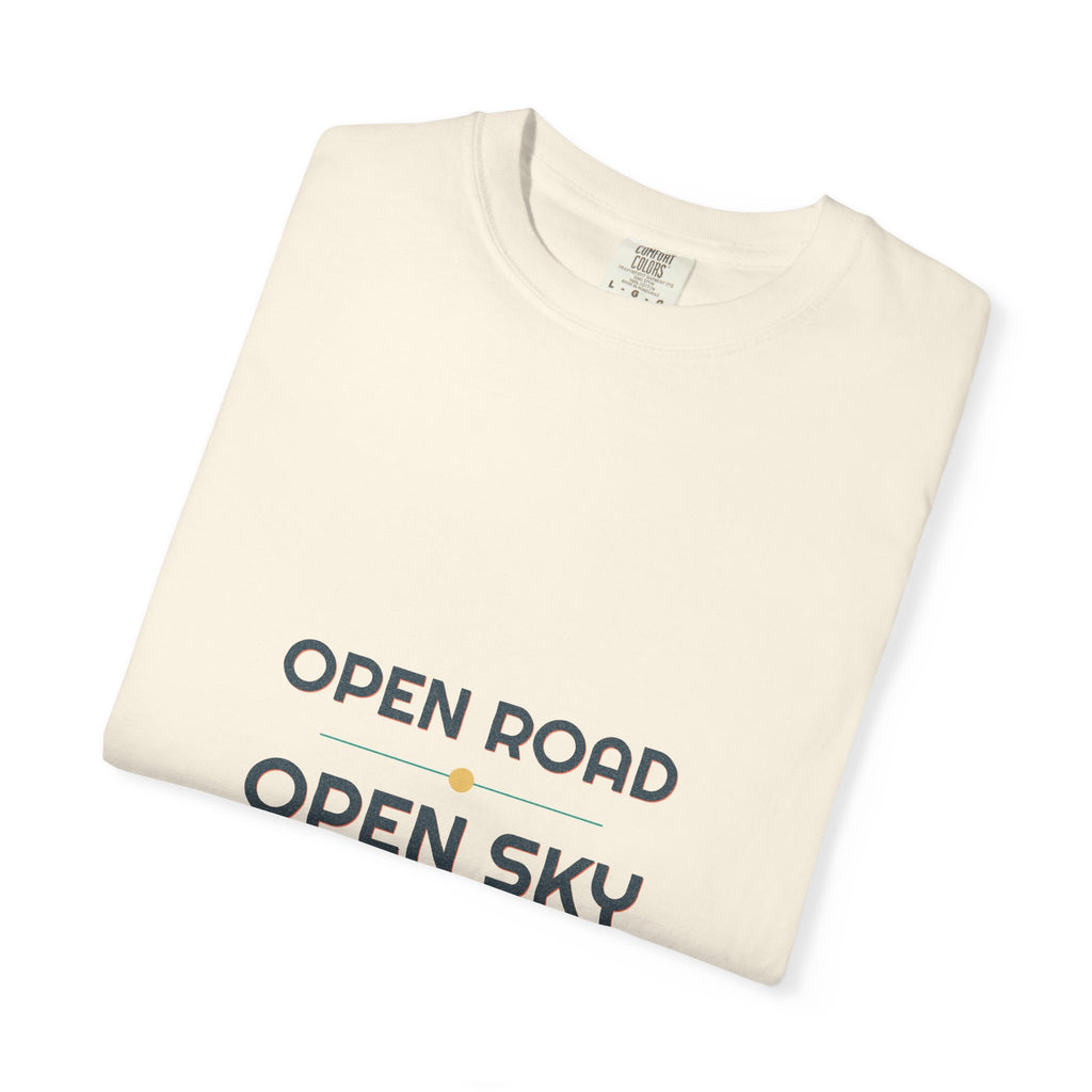 Open Road Open Sky Tee by Retro Vibes — product view 3